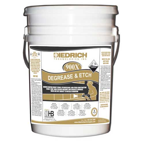 900X Extra Strong Degrease & Etch Cleaner - Click Image to Close